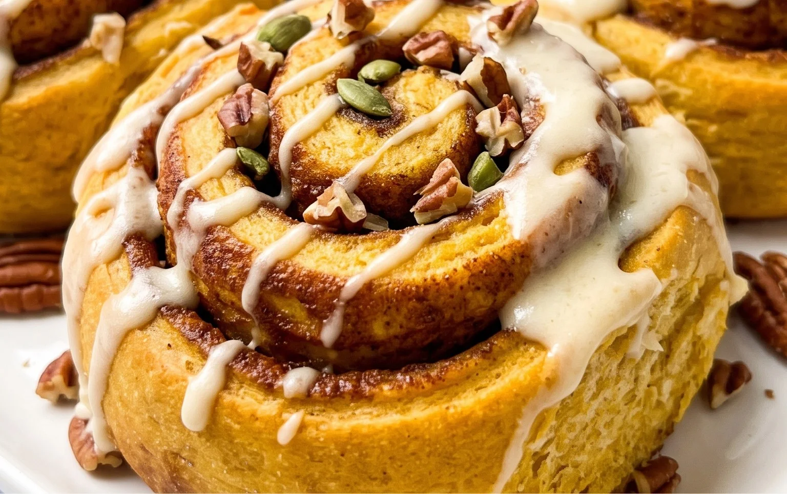 Pumpkin Cinnamon Rolls