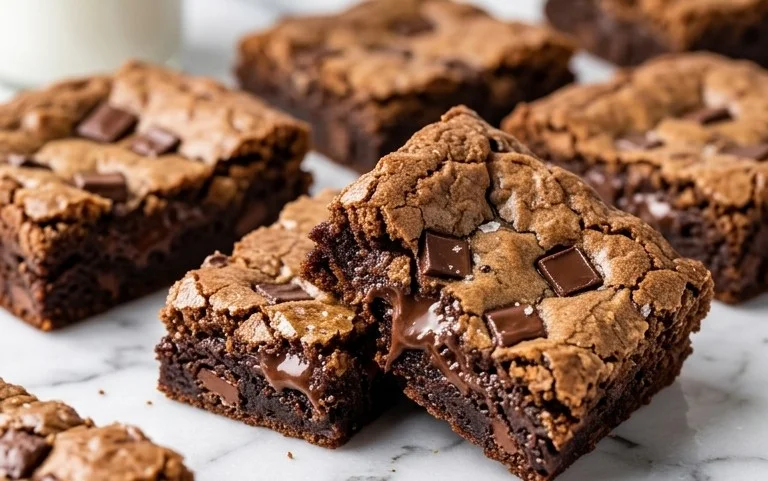 Fudgy Chewy Brookies – Best Brownie Cookie Hybrid