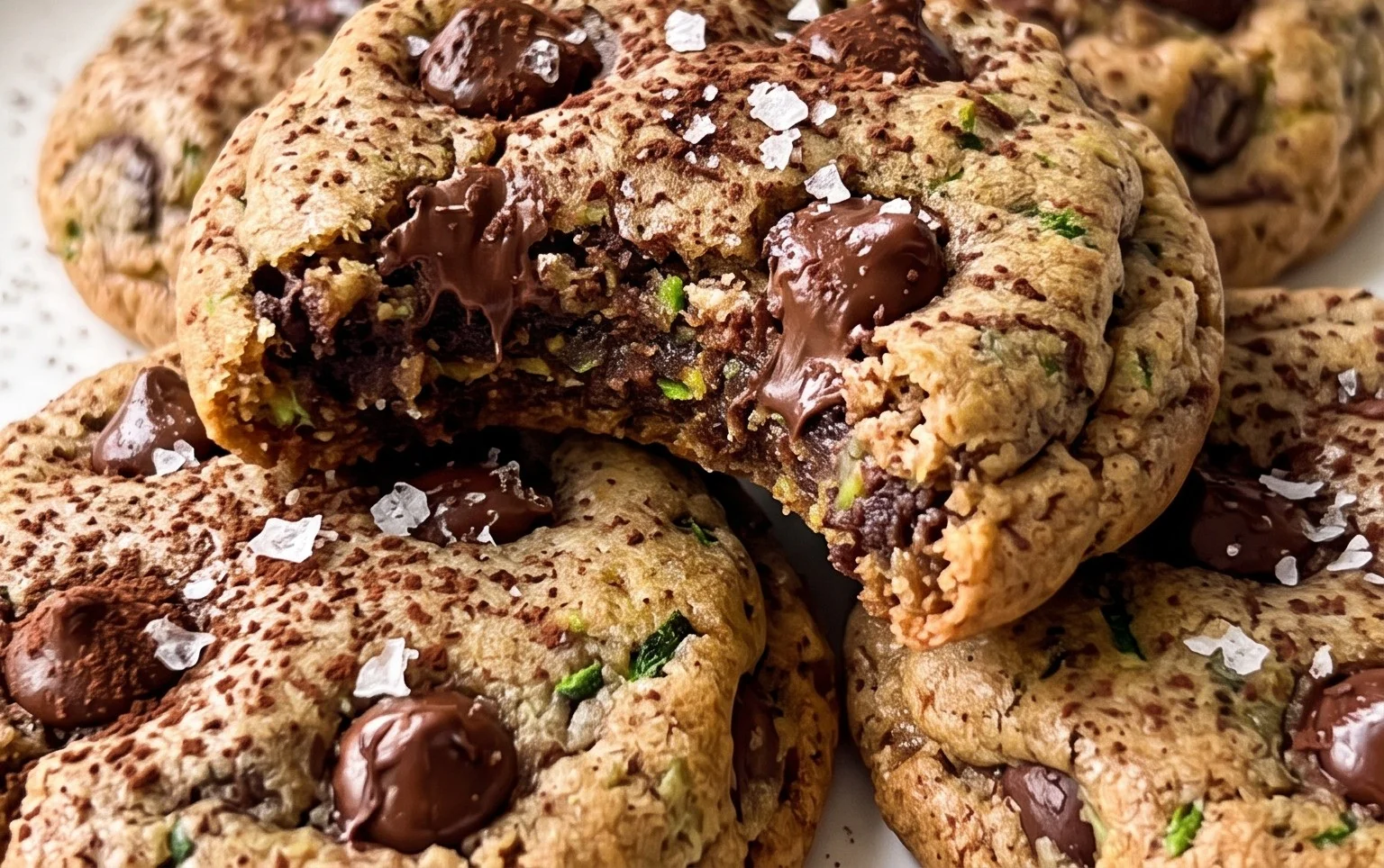 Triple Chocolate Zucchini Cookies