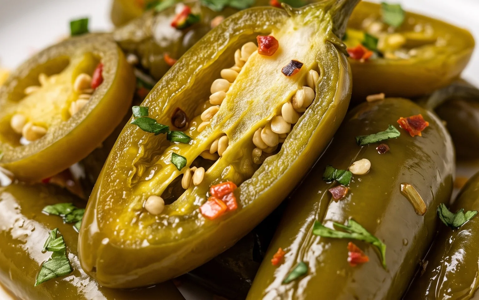 Homemade Pickled Jalapeños