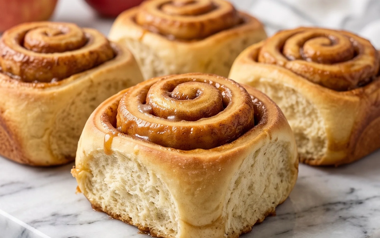 Easy Caramel Apple Cinnamon Rolls – Cozy Treat